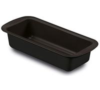 Guardini, Molde Plumcake 30x11 cm, Acero con Revestimiento Antiadherente, Negro, Línea Arianna