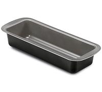 Guardini, Molde Plumcake 30x11 cm, Acero con Revestimiento Antiadherente, Negro y Gris, Made in Italy, Línea Happy Hour