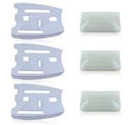 Gubeter Kit de Tira de Parachoques y Placa de Barra guía, para Husqvarna 268 272 272Xp 266 61 66, Piezas de Motosierra, 501 81 48-01/501814801