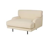 GUBI Butaca Lounge Flaneur Bouclé 001-matt black