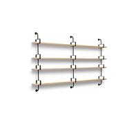 GUBI Estantería de pared Demon 4 niveles Oak. 215 cm