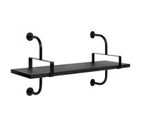GUBI Estantería Démon 1 balda 95 cm Black stained ash