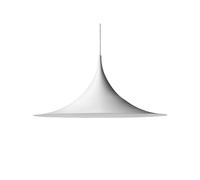 GUBI Lámpara colgante Semi Ø90 White semi matt