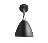 GUBI Lámpara de pared Bestlite BL7 negro-cromo