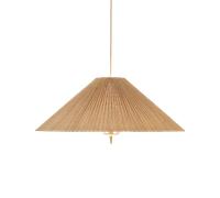 GUBI Lámpara de techo 1972 Ø60 cm Bambú-latón