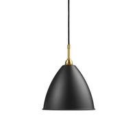 GUBI Lámpara de techo Bestlite BL9M negro carbón-latón