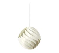 GUBI Lámpara de techo brillante Turbo Ø36 cm Alabaster white