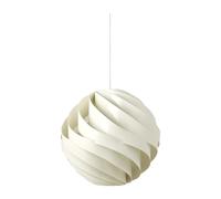 GUBI Lámpara de techo brillante Turbo Ø62 cm Alabaster white