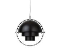 GUBI Lámpara de techo Multi-Lite small cromo-negro