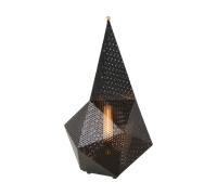 GUBI Lámpara portátil Bagdad Soft black semi matt