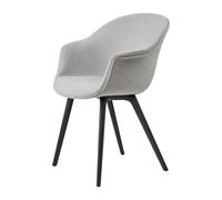GUBI Silla Bat Dining Chair fully upholstered plastic base Remix 3 nr.123-black