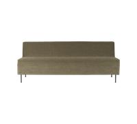 GUBI Sofá Modern Line 180x83x70 cm Belsuede special FR 002-black