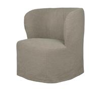GUBI Stay Slipcover sillón lounge Linen 0024. pequeño