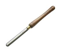 Gubia de desbaste para torno Faithfull HSS de 16 mm (5/8") | Hoja HSS, mango de nogal FSC®, ergonómico de tamaño completo, virola de latón; ideal para desbaste y modelado
