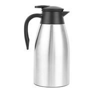 Gucagle Hervidor de agua de 2 litros, botella portátil con aislamiento de acero inoxidable 304 para uso en el hogar y la oficina, calidad, diseño a prueba de fugas de gran capacidad con (Decir)