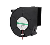 Gucagle Ventilador de bajo ruido, funcionamiento de alta velocidad, resistencia a altas temperaturas, ventilador centrífugo DC12V 1A