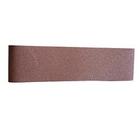 Güde 38360 K60 SB - Cinta abrasiva (150 x 1220 mm, 5 unidades), color rojo