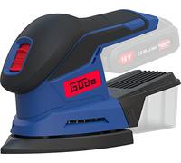 Güde 58481 - Lijadora delta con batería DS 18-0 (18 V, Easy Energy Exchange, 150 x 150 x 100 mm, papel de lija con velcro, caja de recogida de polvo, mango ergonómico antideslizante con agarre suave,