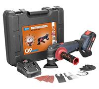 Güde 58516 MW 18 - 201 - 30 K multi herramienta (18 V S³ Sistema de batería, 2.0 Ah batería de ion de litio, 3.0 A Cargador rápido, 27tlg. Juego de accesorios)