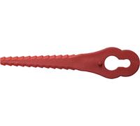 Güde Juego de cuchillas de repuesto 58586 – 20 piezas apto para cortabordes 58598 y 58599 – Rojo