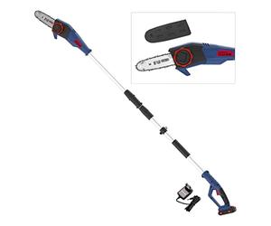 Güde 58594 AST 18-201-05 - Motosierra telescópica (18 V, ion de litio, intercambio de energía, batería y cargador)