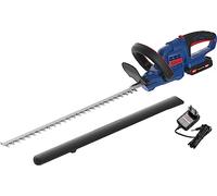 Güde 58596 - Cortasetos con batería HS 18-201-05 (18 V, Cuchillo con Corte de Diamante, Mango Giratorio de 180 Grados, Engranaje metálico)