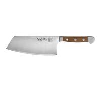 Güde Alpha Chai Dao Cuchillo de Cocina con Mango de Madera de Peral, 16 cm de Hoja