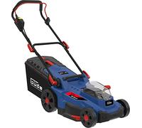 Güde Cortacésped con batería RM 36-0.37 (36 V, Easy Energy Exchange, Brushless, siega/recolección/Mulching, Ancho de Corte de 370 mm, Ajuste de Altura de Corte 6 Veces, Saco de recolección de Hierba