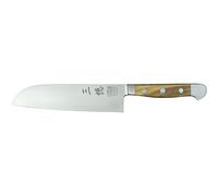 Güde Cuchillo de cocina Santoku Alpha Olive 18 cm liso