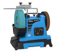 Güde GNS 250 DC VS - Lijadora húmeda (230 V, 150 W, 30 a 150 revoluciones por minuto, regulación de velocidad continua, diámetro de disco de 25/20 centímetros, para lijar hachas, tijeras, cuchillos)