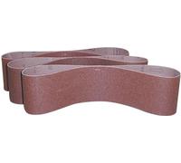 Güde K120 41287 - Cinta abrasiva (915 x 100 mm, 3 unidades), color rojo