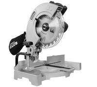 Güde Kappsäge GKS 2134.1 (230 V, 1100 W, 5500 1/min Motordrehzahl, 210 mm Sägeblatt-Ø, Kopf bis 45° schwenkbar, Schnittbereich (bei 90°/90°) 60 x 120 mm, L Staubfangsack & HM Sägeblatt)