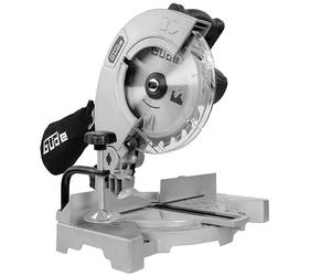 Güde Kappsäge GKS 2134.1 (230 V, 1100 W, 5500 1/min Motordrehzahl, 210 mm Sägeblatt-Ø, Kopf bis 45° schwenkbar, Schnittbereich (bei 90°/90°) 60 x 120 mm, L Staubfangsack & HM Sägeblatt)