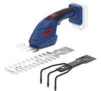 Güde Kit de mantenimiento de jardín con batería GPS 18-0 (18 V, accesorio para tijeras de césped, accesorio para tijeras de setos/arbustos, accesorio para rastrillo)