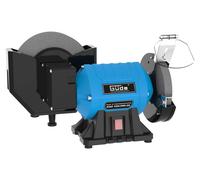 GÜDE Lijadora de disco para superficies húmedas y secas, máquina lijadora, 200 mm, 250 W, modelo GNS 150/200-25