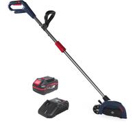 Güde RKS 18-401-30 - Cortador de Bordes de césped con batería de 4 Ah y | Longitud de la cuchilla de 190 mm, velocidad del motor de 4400 rpm, 3 profundidades de corte ajustables de 34 a 40 mm