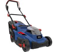 Güde RM 36-402-30.37, cortacésped eléctrico de empuje, 37 cm de ancho de corte, altura de corte ajustable a 2,5 cm, 7,5 cm, 2900 RPM, depósito de 35 litros