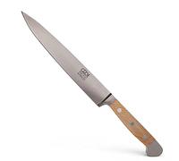 Güde Serie Alpha - Cuchillo jamonero, Forjado, Doble kropf, Mango Muro de Madera