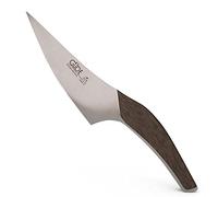 GÜDE Solingen - Cuchillo de cocina forjado, 14 cm, roble ahumado, SYNCHROS, Hecho a mano en Alemania