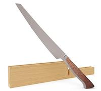 Güde Solingen - Cuchillo jamonero forjado, 21 cm, madera de nogal, CAMINADA, Hecho a mano en Alemania