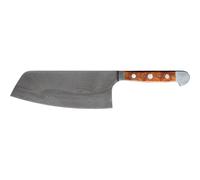 Güde Solingen Cuchillo japonés CHAI DAO DAMASCUS 16 cm, marrón, Güde