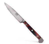 Güde Solingen - Cuchillo mechador forjado, 10 cm, Micarta, ALPHA-MIKARTA - doble virola, Hecho a mano en Alemania