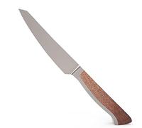 Güde Solingen - Cuchillo para carne forjado con sierra, 14 cm, madera de nogal, CAMINADA, Hecho a mano en Alemania