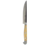 Güde Solingen - Cuchillo para filet forjado, 12 cm, madera de olivo, ALPHA-OLIVE - doble virola, hecho a mano en Alemania