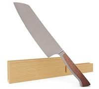 Güde Solingen - Cuchillo Santoku forjado, 18 cm, madera de nogal, CAMINADA, Hecho a mano en Alemania