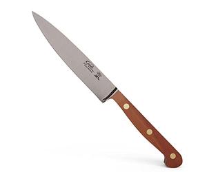 Güde Solingen Tradición - Cuchillo mechador forjado, 13 cm, madera de ciruela, K.GÜDE, Hecho a mano en Alemania