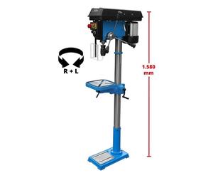Güde - Taladro de columna GSB 20/812 R+L, 800 W 55212