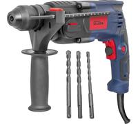 GÜDE Taladro percutor BH 20 E, taladro, martillo perforador, brocas, 650 vatios, sistema SDS plus