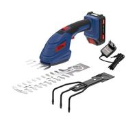 Güde - tijeras para hierba y arbustos AKU 18V GPS 18-201-05, 1x batería 2.0 Ah Li-Ion, cargador 58404
