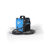 Güde Uni-Mig 125 SYN - Soldadora universal (230 V, 4 en 1, 120 A máx. corriente de soldadura, regulador de 20-120 A, incluye soporte para electrodos, paquete de manguera, abrazadera de tierra